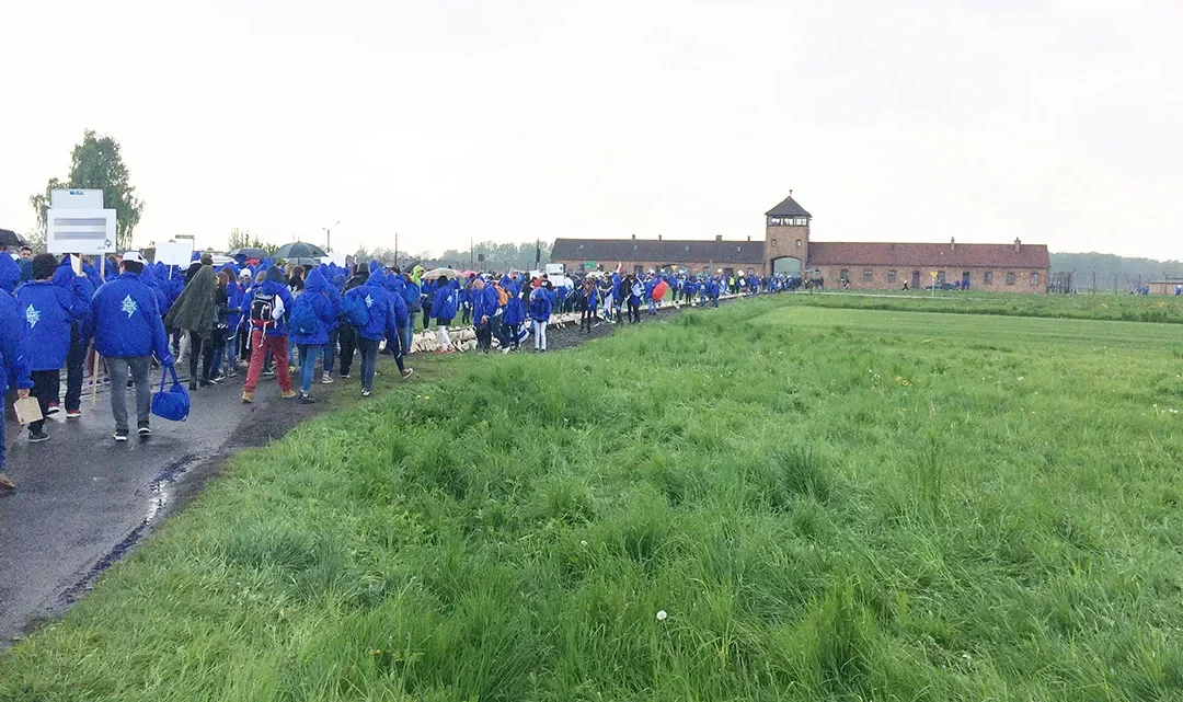 Marche des Vivants à Auschwitz, 24 avril 2025