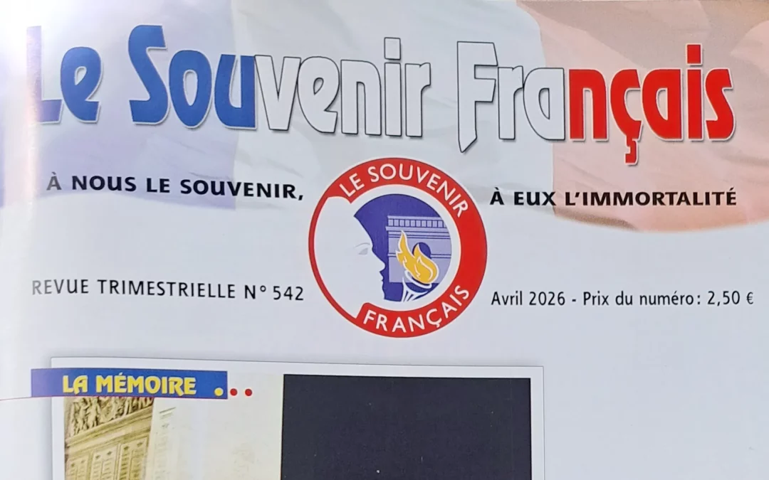 Le Comité à l&rsquo;honneur dans la revue de notre association