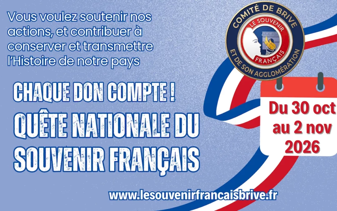 Quête nationale – Toussaint 2026