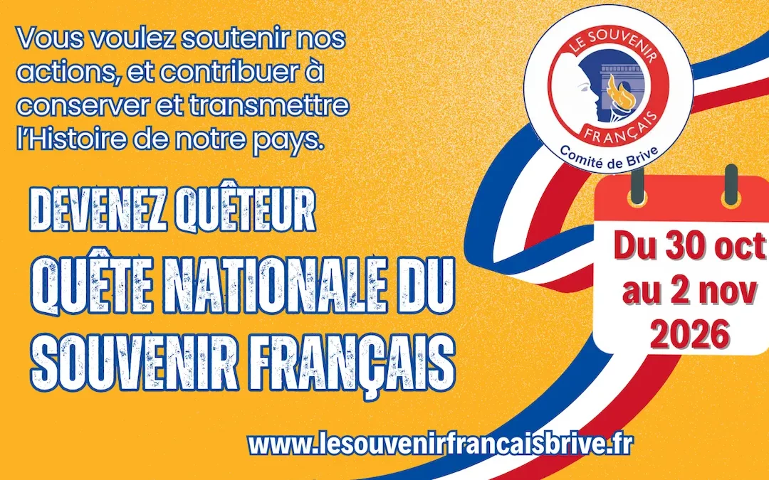 Quête nationale – Toussaint 2026 – Devenez quêteur !