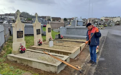 Entretien des tombes des Morts pour la France